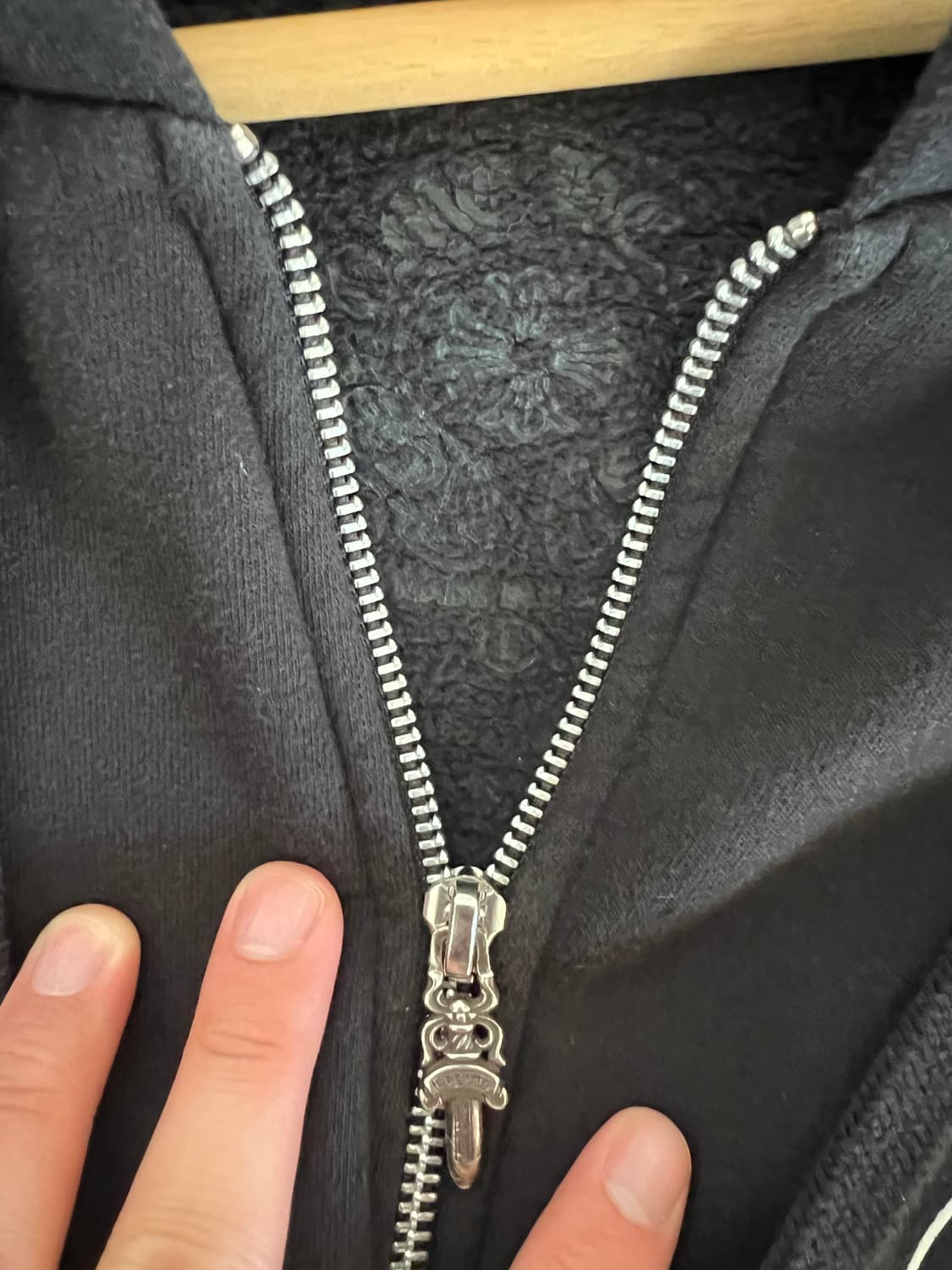 [L] 크롬하츠 도쿄 한정 홀스슈 후드집업 상품이미지4