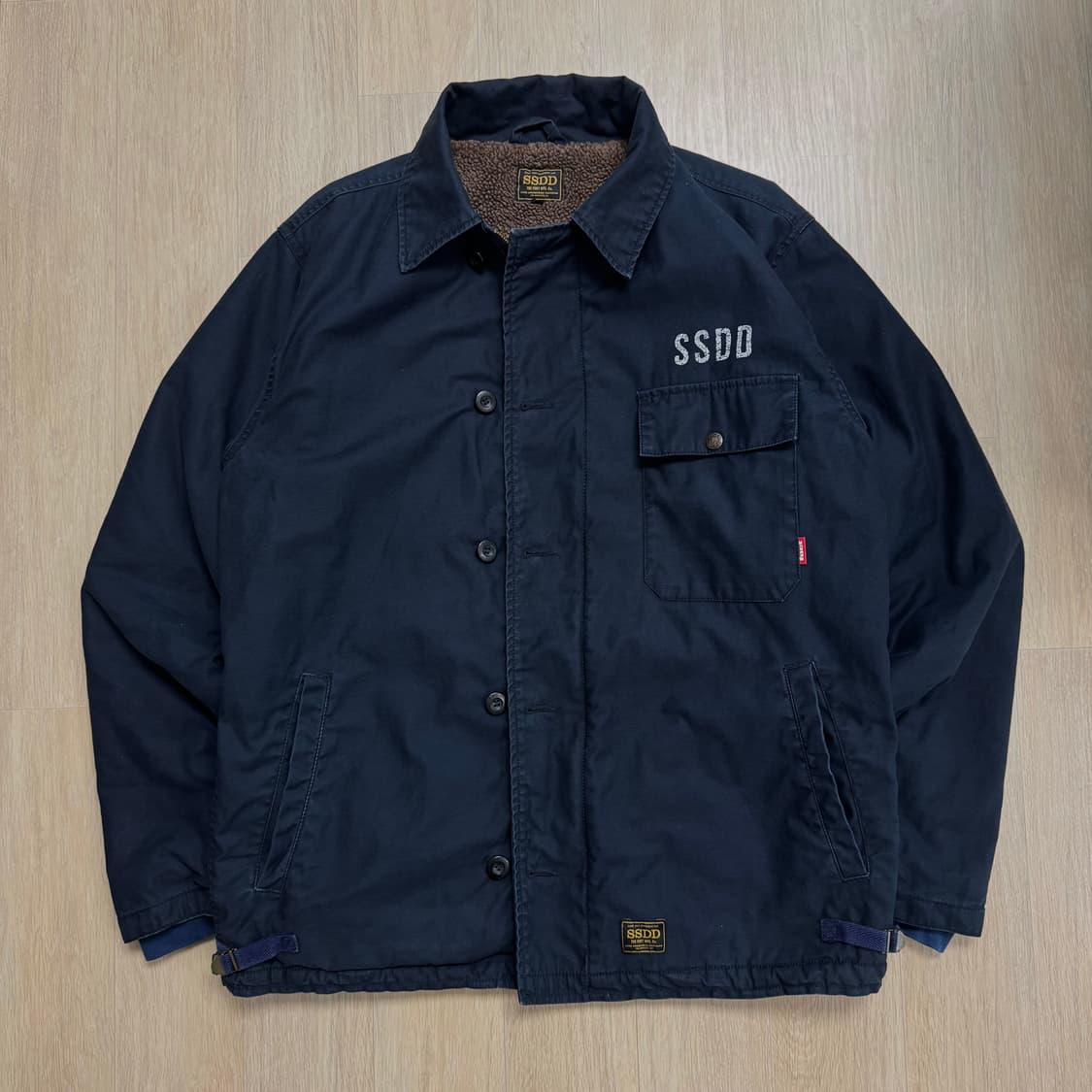 2013 FW FUCT SSDD 퍽트 네이비 데크 자켓 XL 상품이미지1