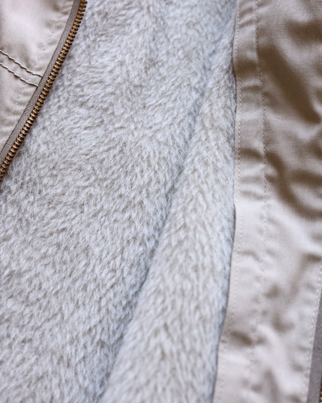 맥그리거 60s 다크론/파일 니트칼라 봄버 자켓 상품이미지4