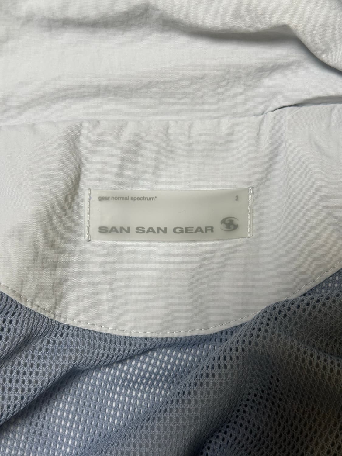 산산기어 슬래시 지퍼 자켓 24ss 상품이미지2