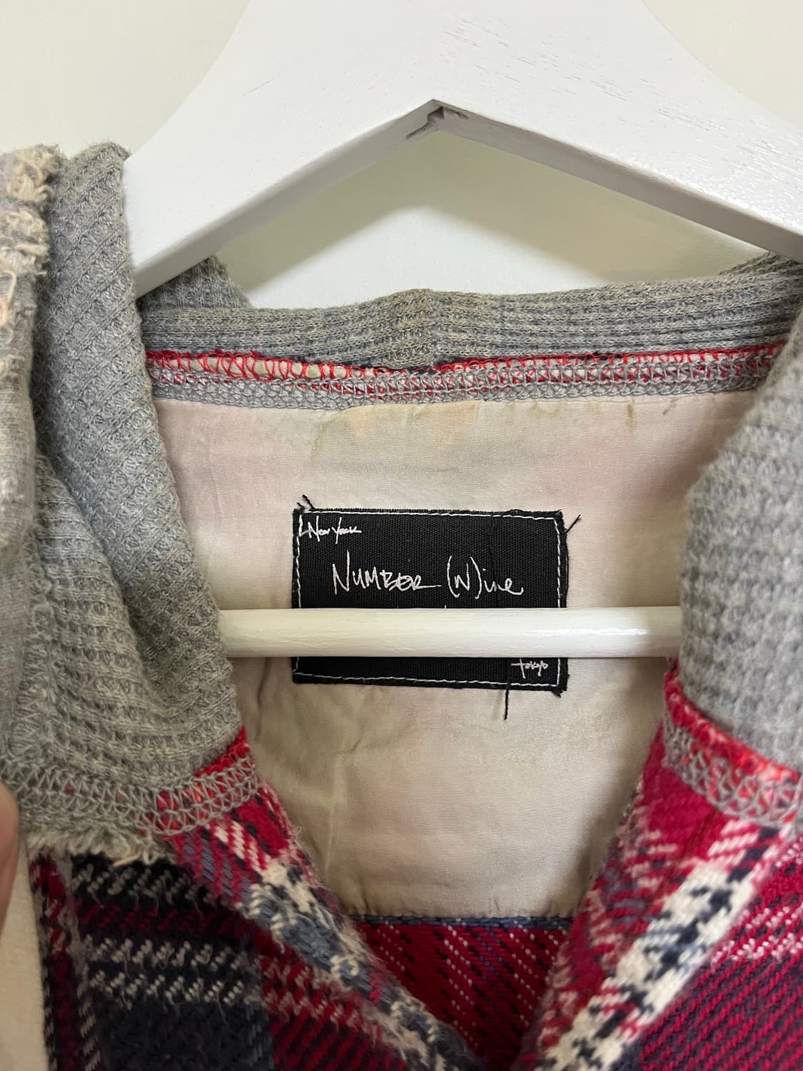 넘버나인 05aw 후드 셔츠 상품이미지3