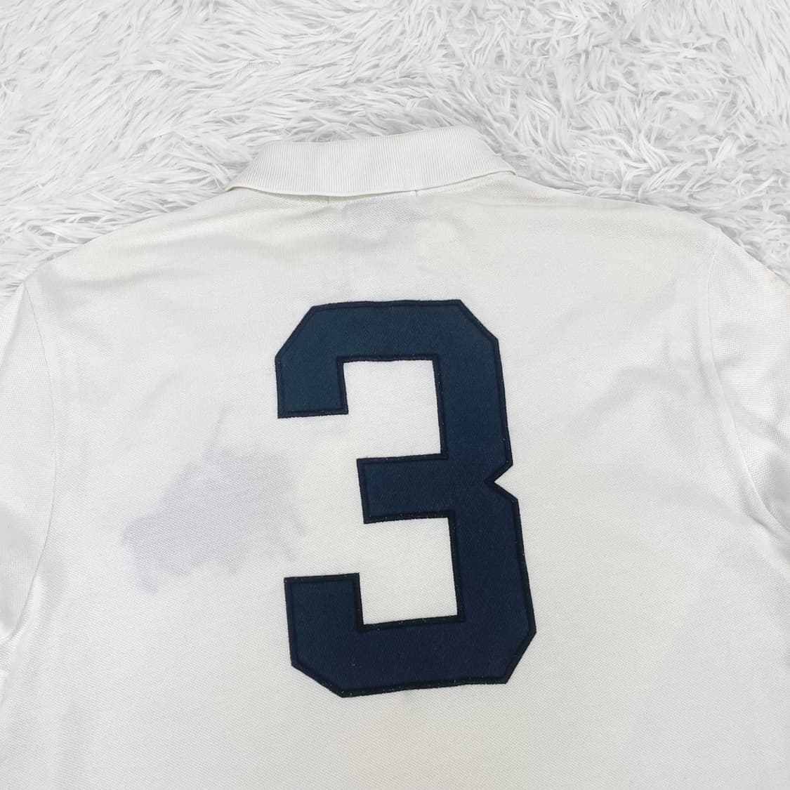 폴로 랄프로렌 빅포니 긴팔 카라티 화이트 상품이미지3