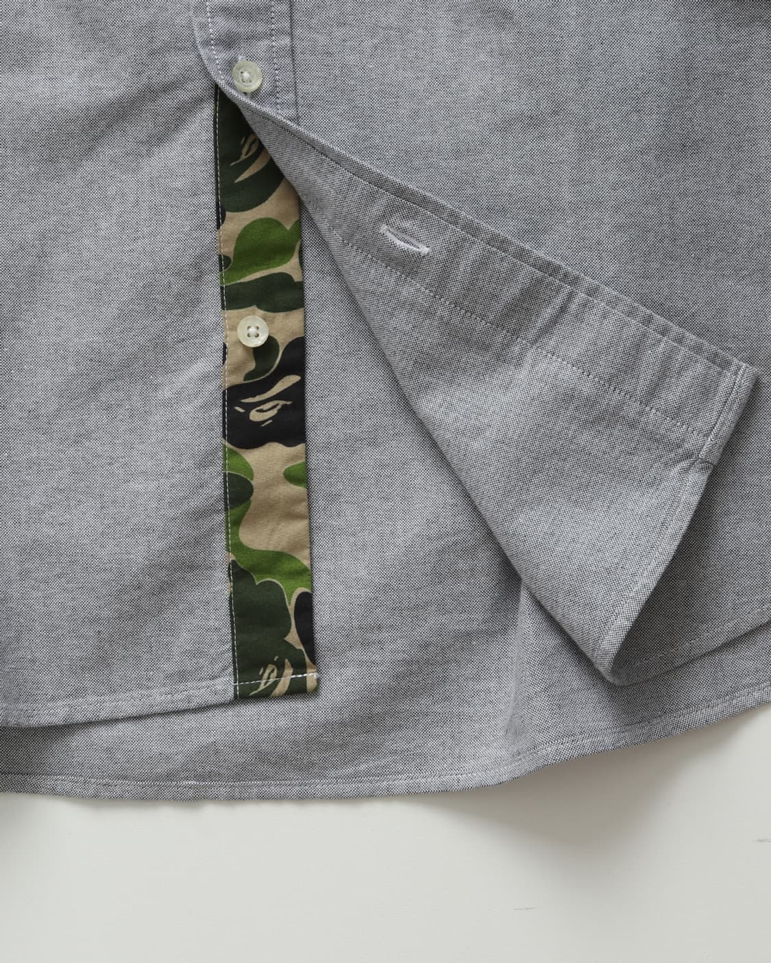 A BATHING APE Ape Head Oxford BD Shirt 상품이미지5