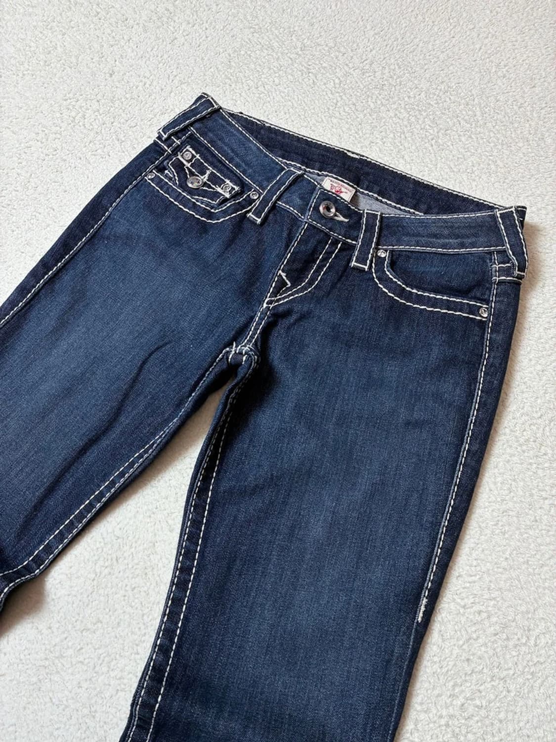 트루릴리젼 00s USA 로우 라이즈 부츠컷 데님 팬츠 PN6977 상품이미지2