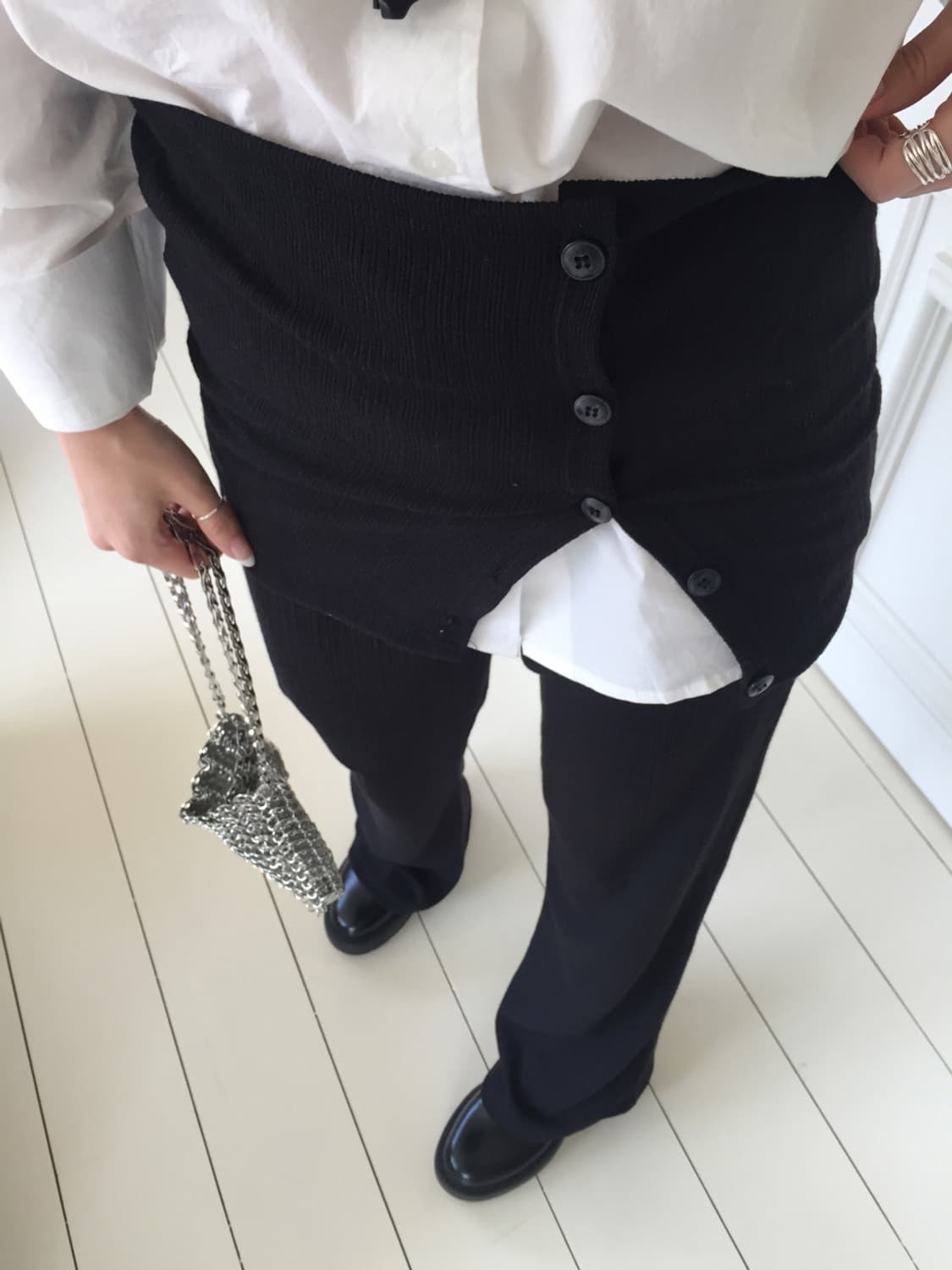 라룸 BUTTON LAP PANTS SET 상품이미지5