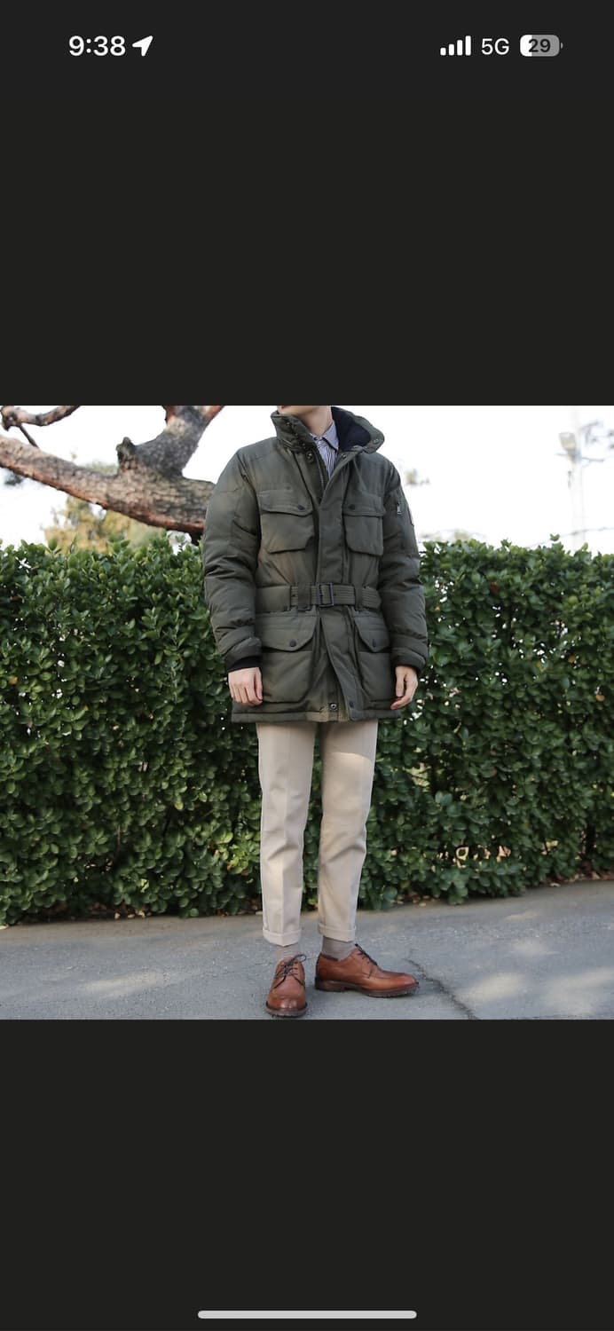 폴로 RLX 로버다운 파카 올리브 상품이미지5