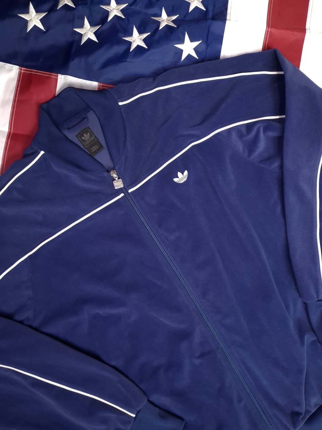 오리지날 아디다스 벨루어 트렉탑져지 상품이미지2