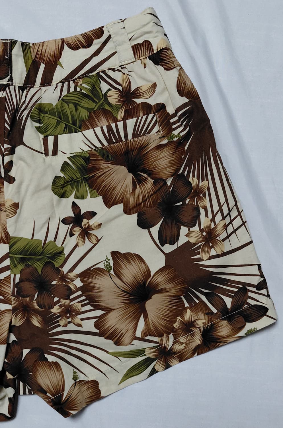 [Ray BEAMS] 트로피컬 하와이안 플라워 쇼츠 (사이즈0) 상품이미지9