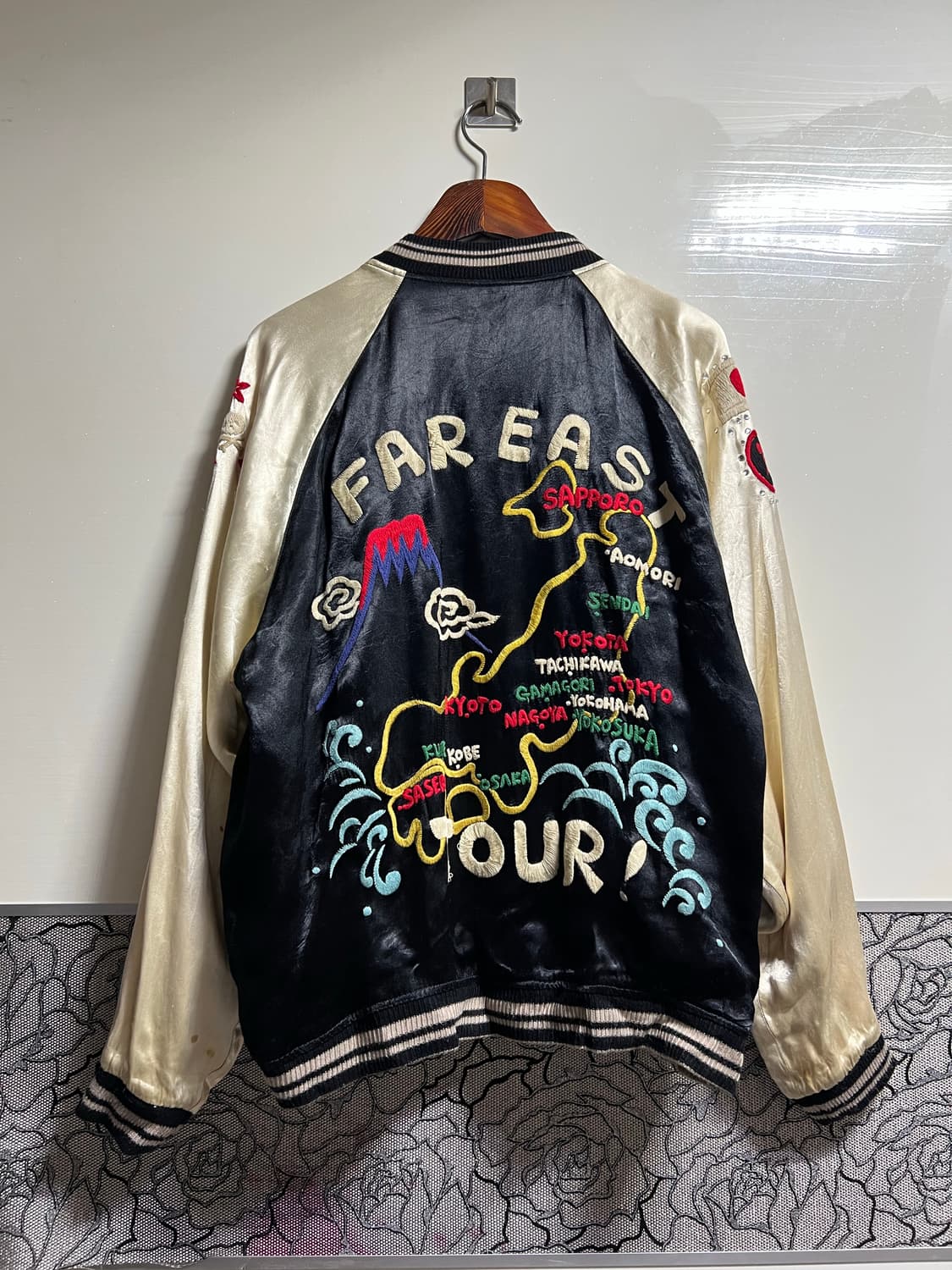 CROPPED HEADS 크롭드헤드 양면 레이온 스카잔 상품이미지1