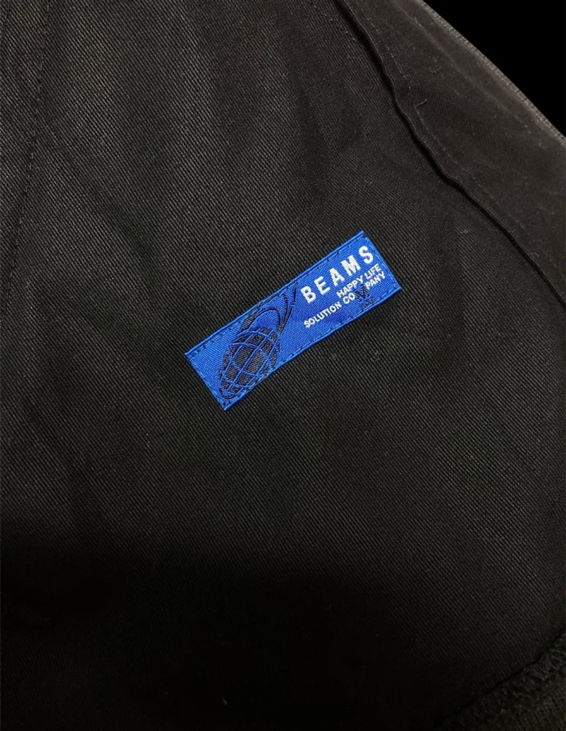 (M) 빔즈 블랙 퍼플 시보리 스윙탑 자켓 상품이미지6