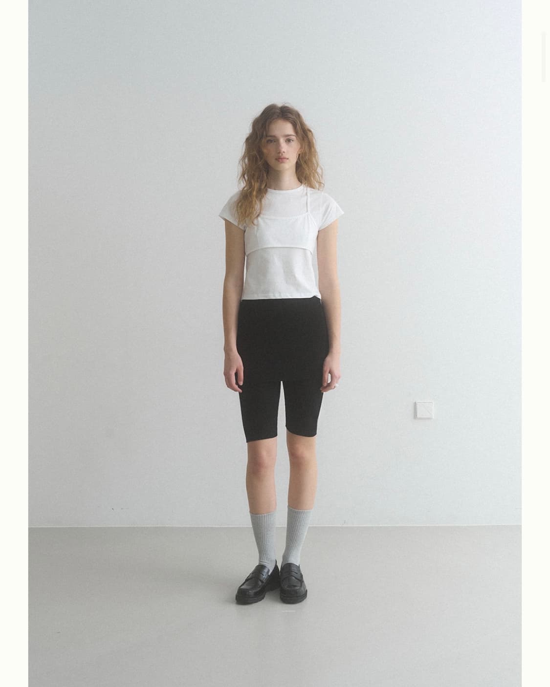 바이무드 More Skirt Biker Shorts [black] 상품이미지9