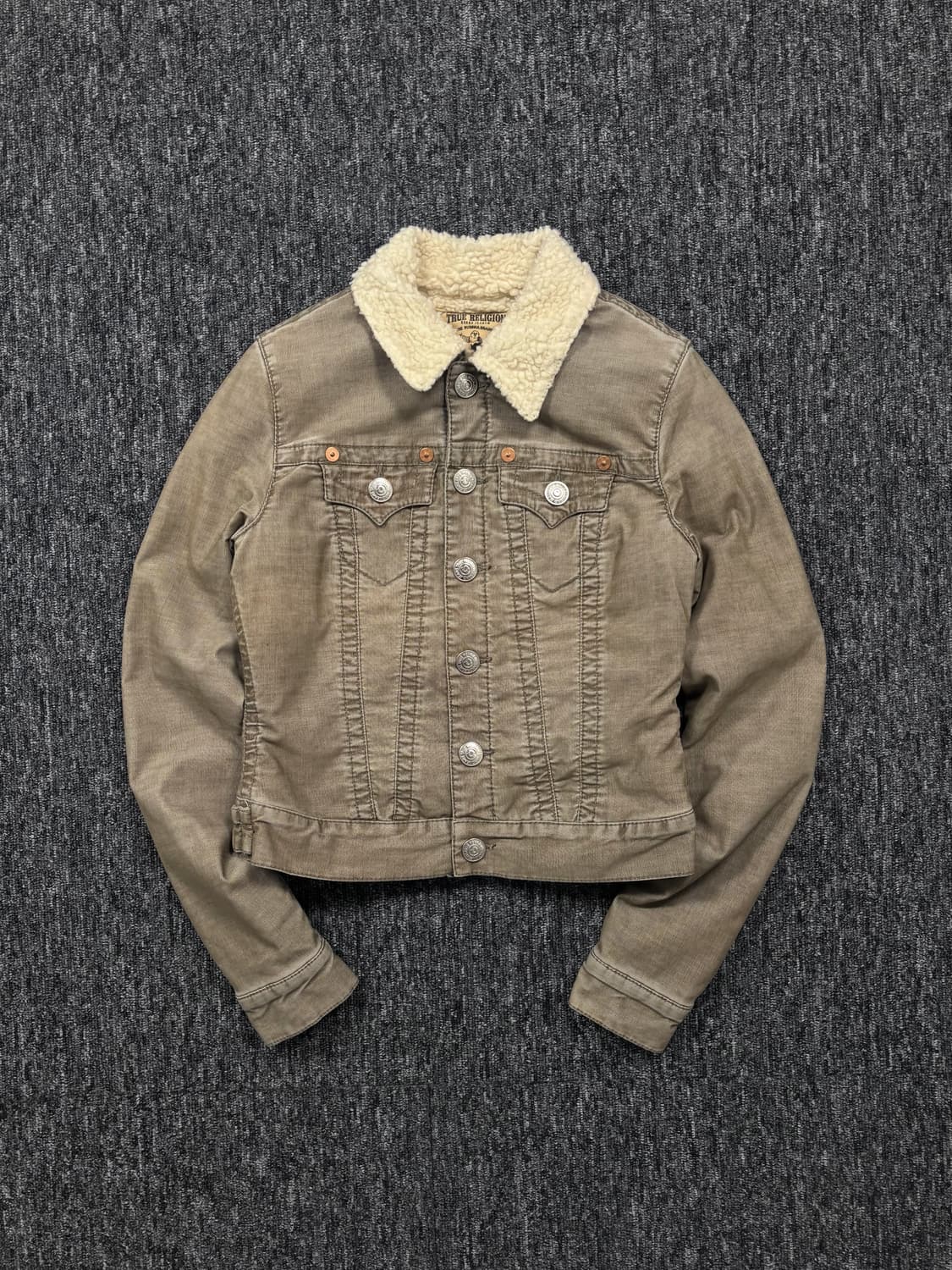 트루릴리젼 코듀로이 쉐르파 자켓 상품이미지3