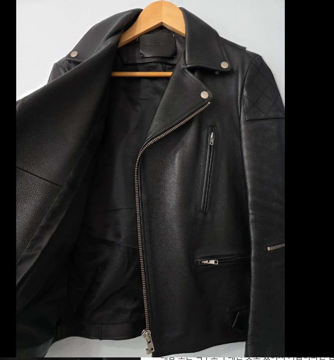 비바스튜디오 가죽 라이더 자켓 남90 여55반 상품이미지6