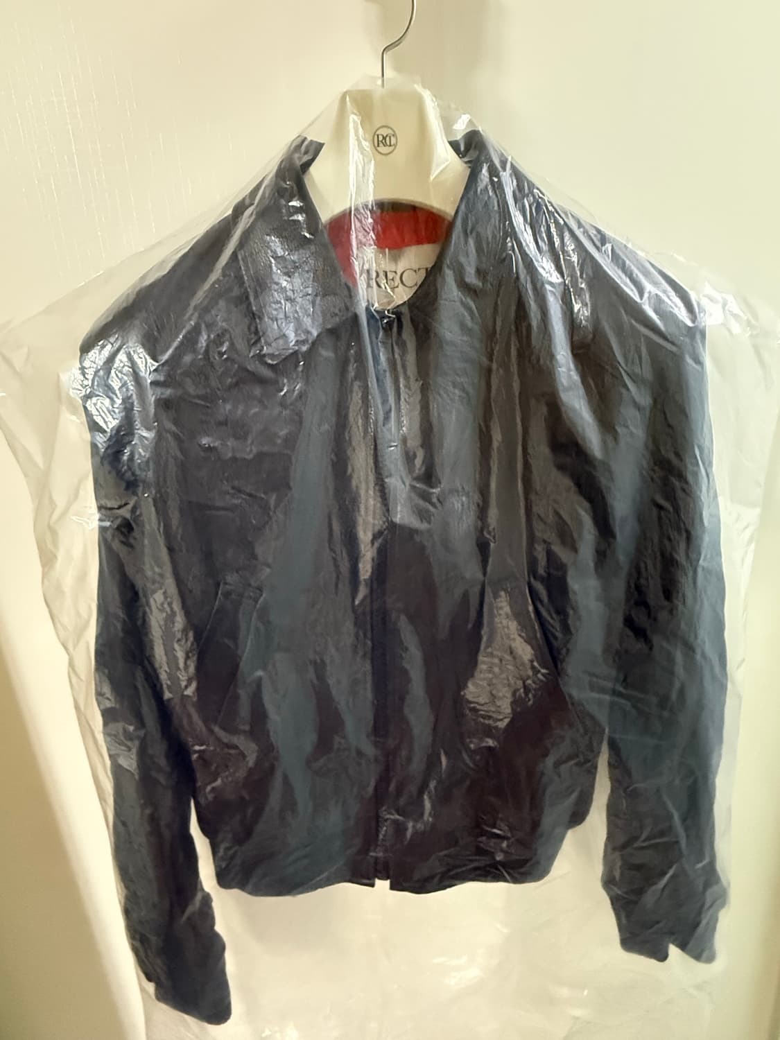 렉토 벤 크링클 레더 자켓 s 상품이미지2