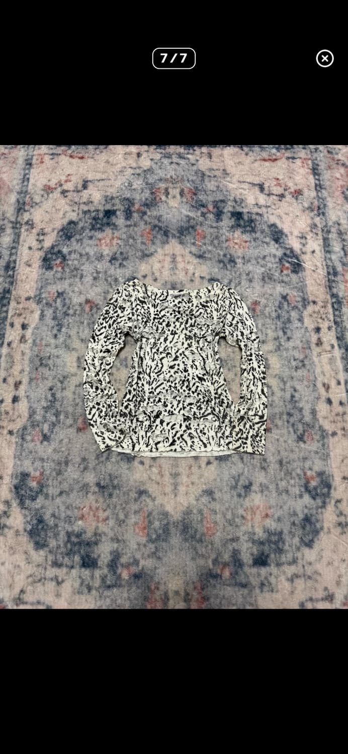 Bernings sho 00s archive white leopard c 상품이미지4