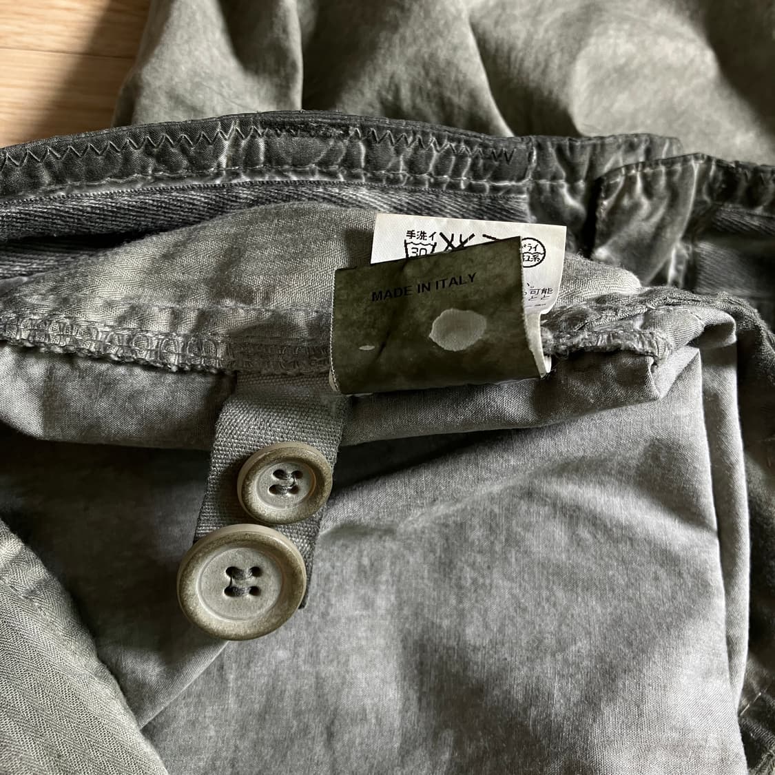 Transit Uomo cold garment dyeing pants 상품이미지8