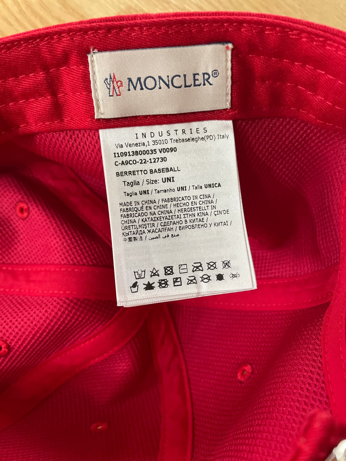 몽클레어 캡모자 상품이미지2