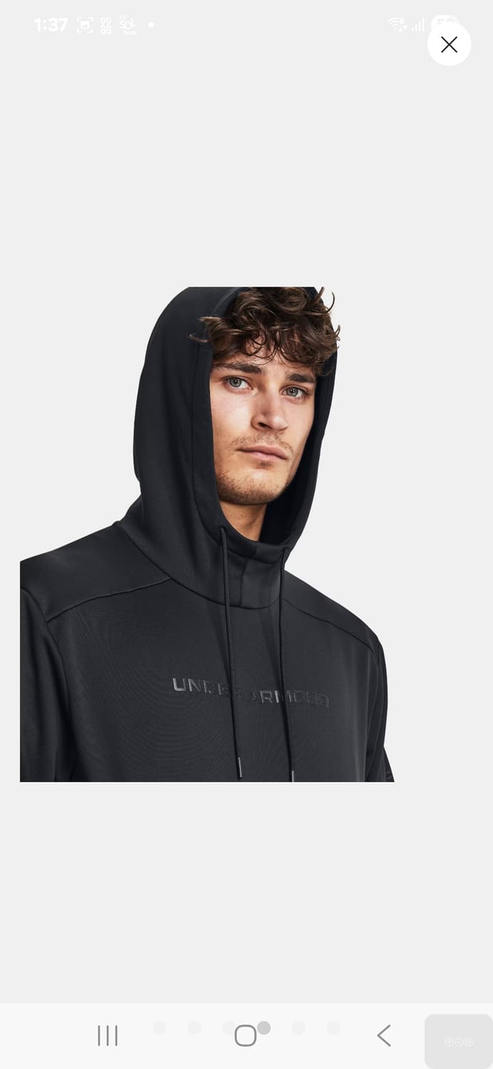 언더아머 그래픽 플리스 후디 XL 상품이미지6