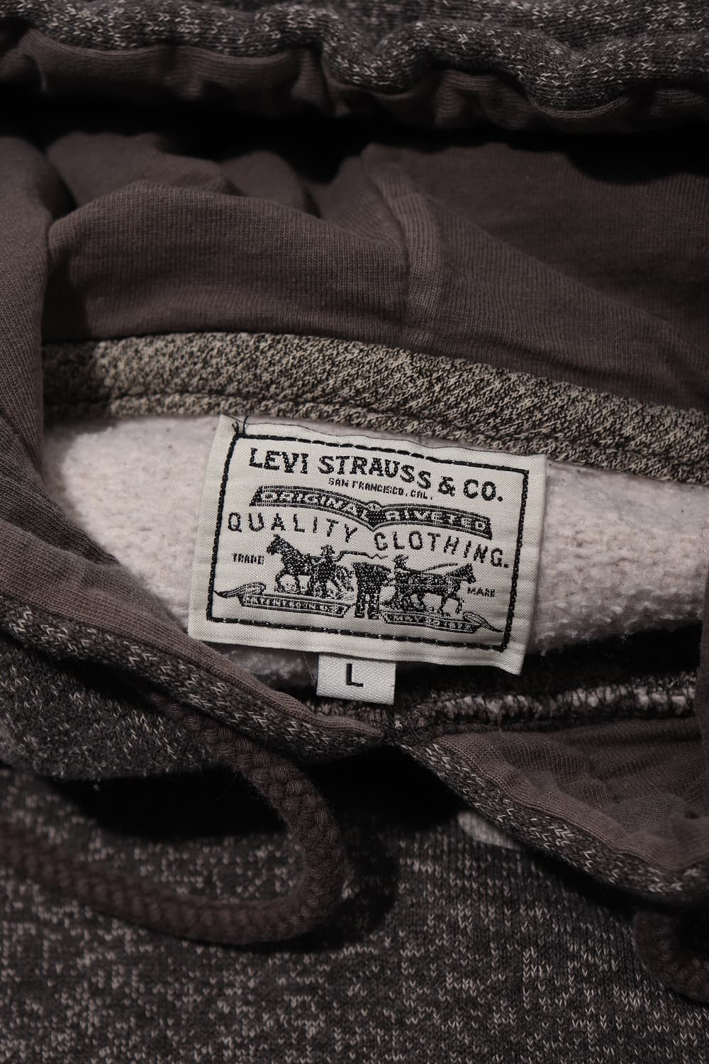 LEVIS SF53 보카시 멜란그레이 후드티 size M 상품이미지4