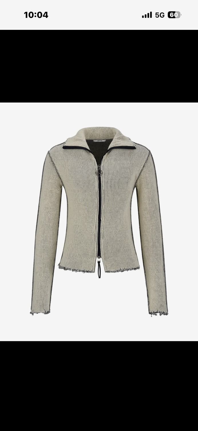 레씨토 니트 집업 상품이미지1