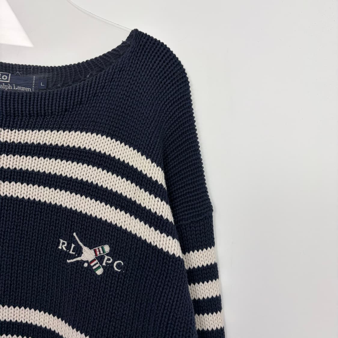폴로 랄프로렌 rlpc 보트넥 니트 티셔츠 상품이미지4