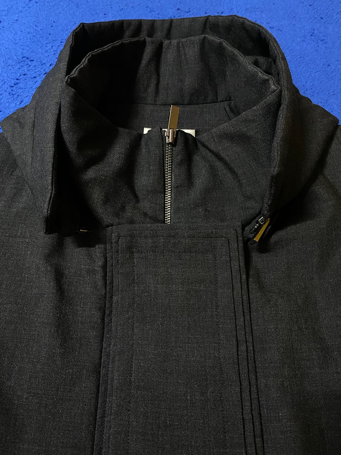 KUHO 구호 블랙 후드 바람막이 집업 점퍼 상품이미지7