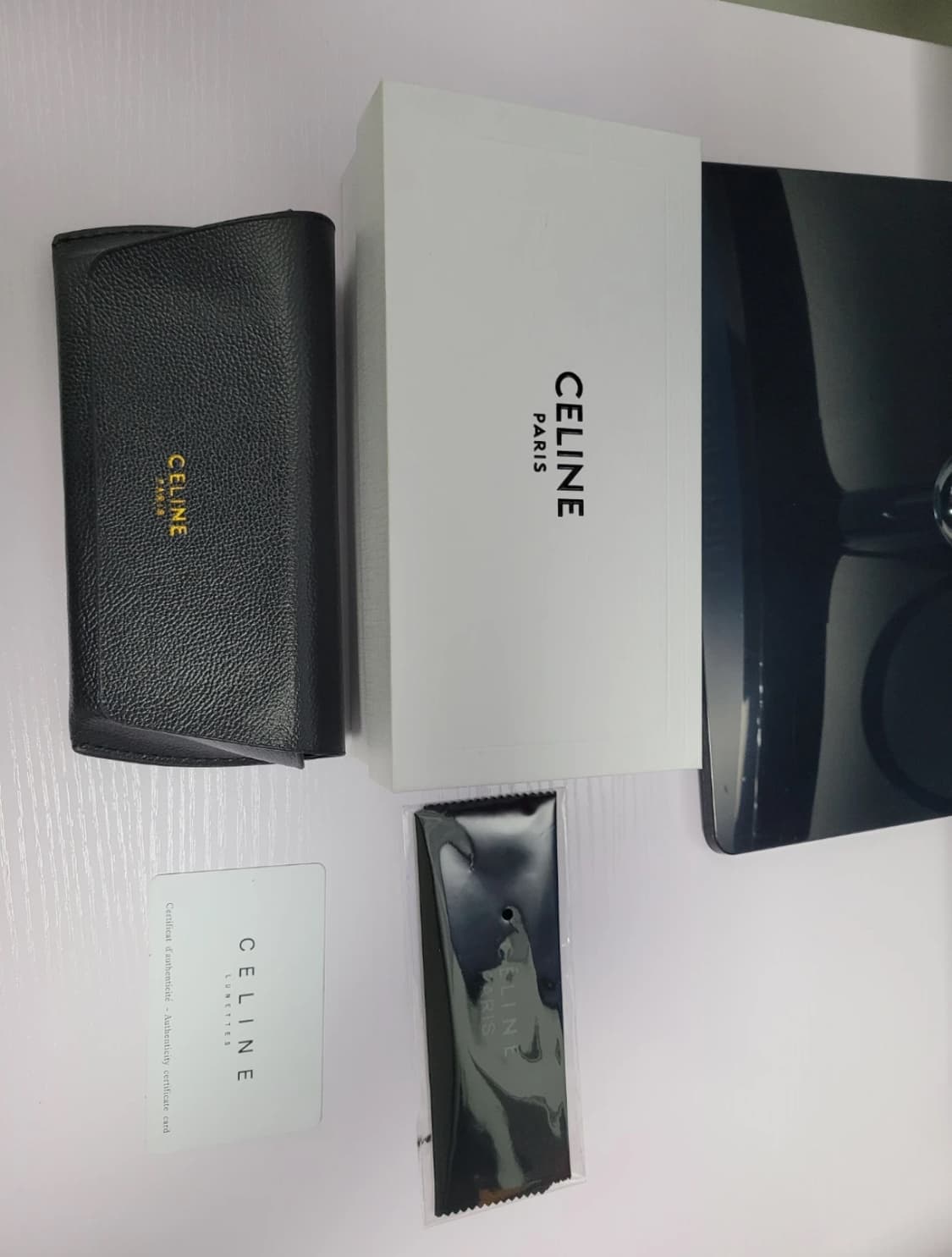 셀린느 트리옹프 블랙 선글라스 안경 상품이미지4