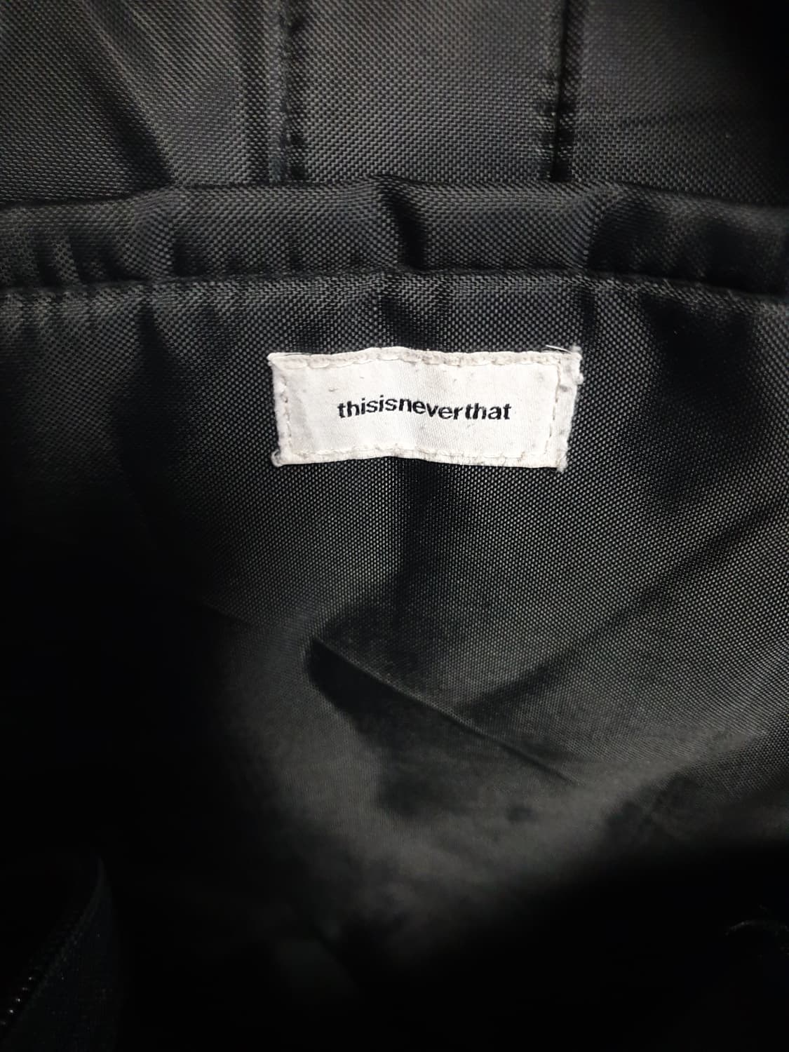 디스이즈네버댓 백팩 블랙 상품이미지5