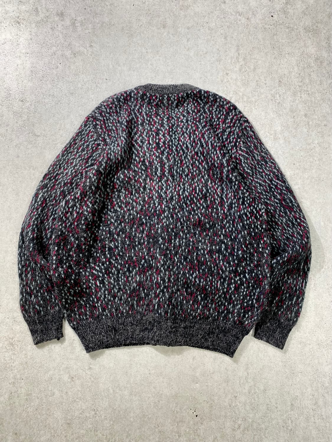 [L] Vintage 빈티지 에스닉 모헤어 울 니트 가디건 상품이미지5