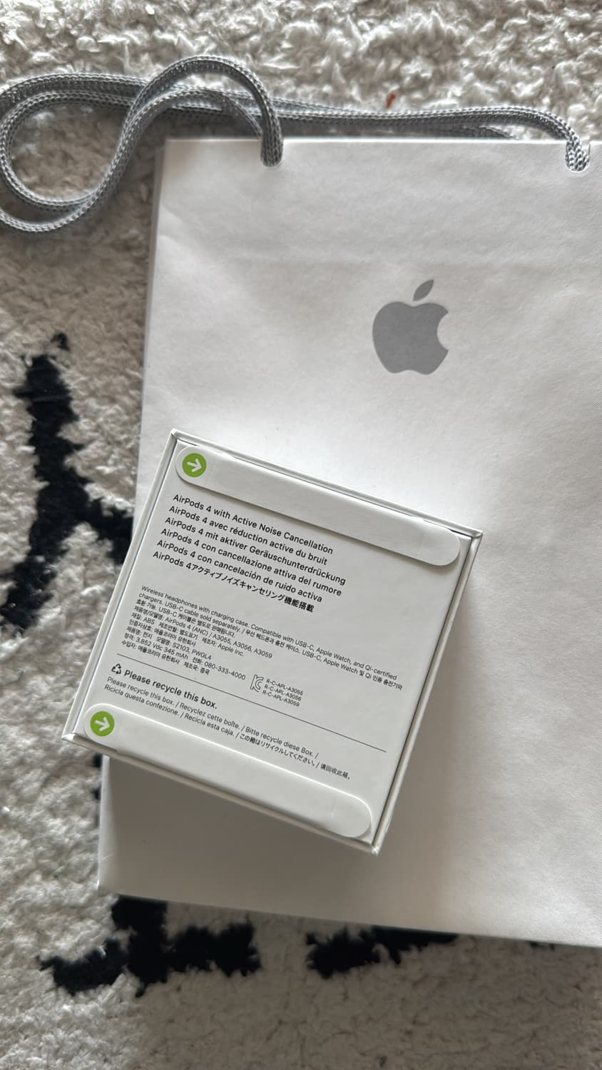 (미개봉) 에어팟4 노캔  상품이미지2