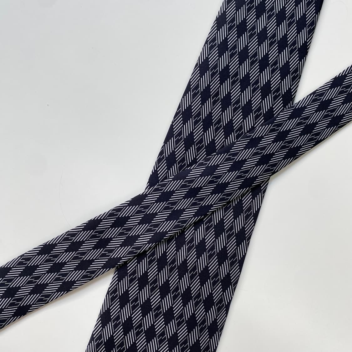 (새상품급)펜디 FF모노그램 FENDI 명품 정품넥타이 상품이미지4