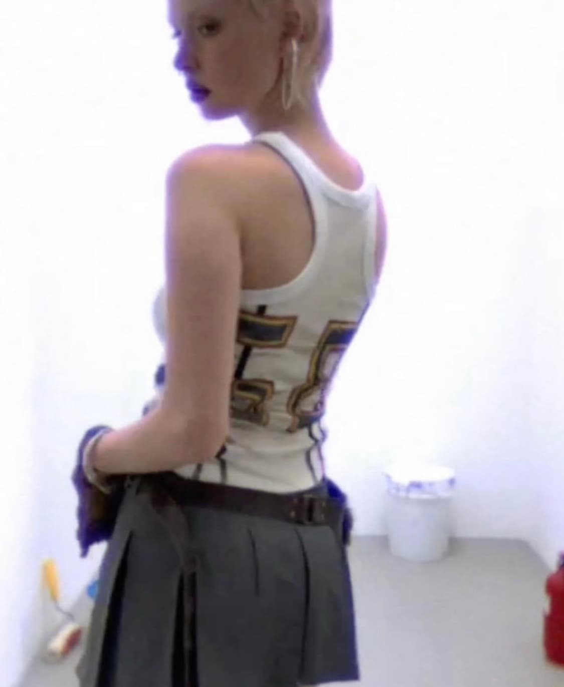 그레일즈 벨트 프린티드 탱크탑 BELT PRINTED TANK TOP 상품이미지3