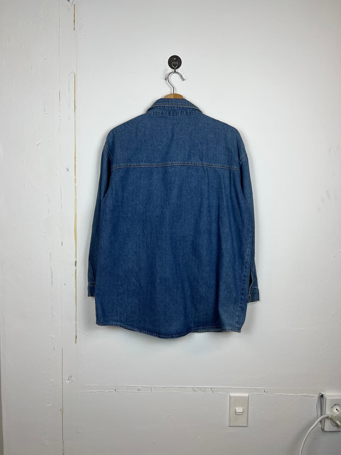 T218 JPN 포켓포인트 데님 셔츠 M 상품이미지2