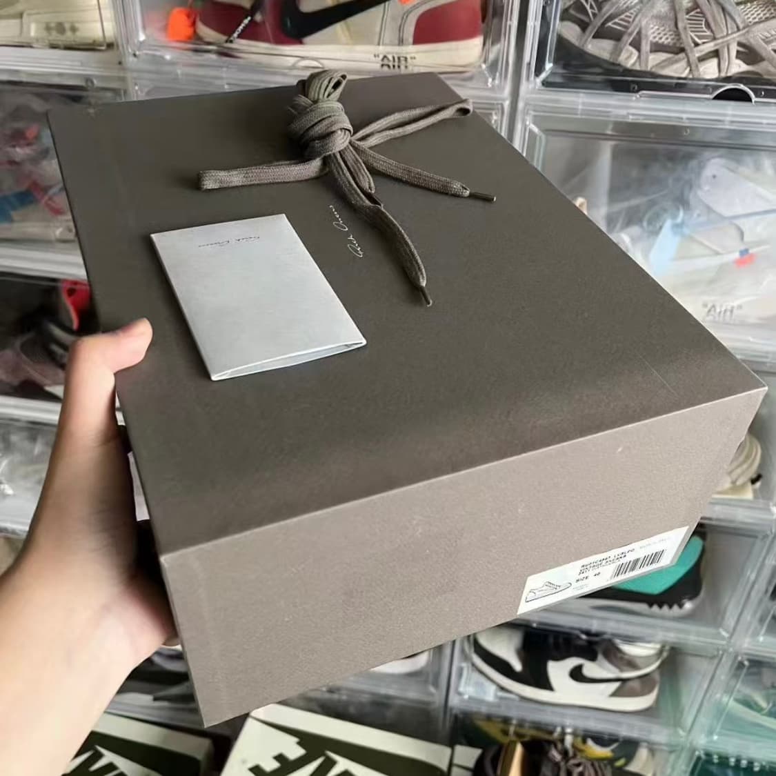 릭오웬스 릭반스 더스트 스웨이드 40 상품이미지7