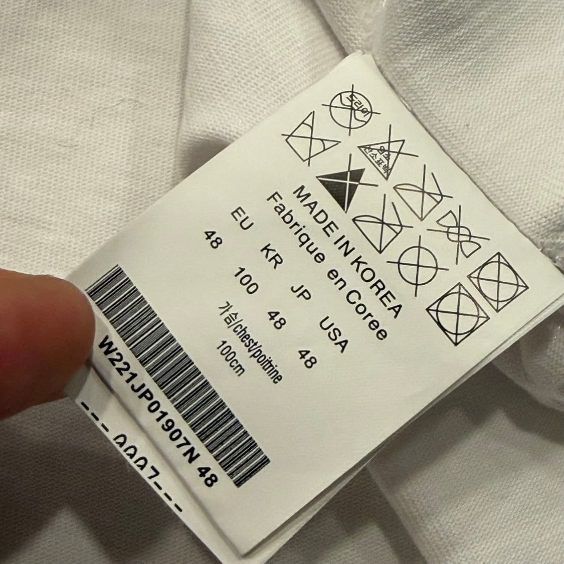 [100] 21ss 우영미 플라워 프린팅 반팔 티셔츠 B553 상품이미지6