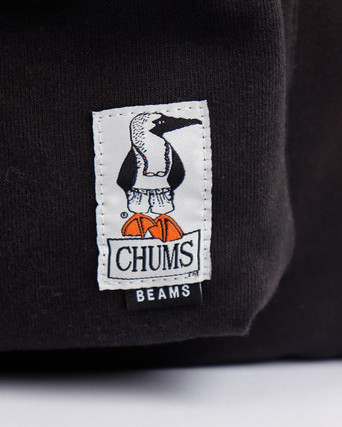 [CHUMS x BEAMS] 스웻 클래식 블랙 백팩 상품이미지3