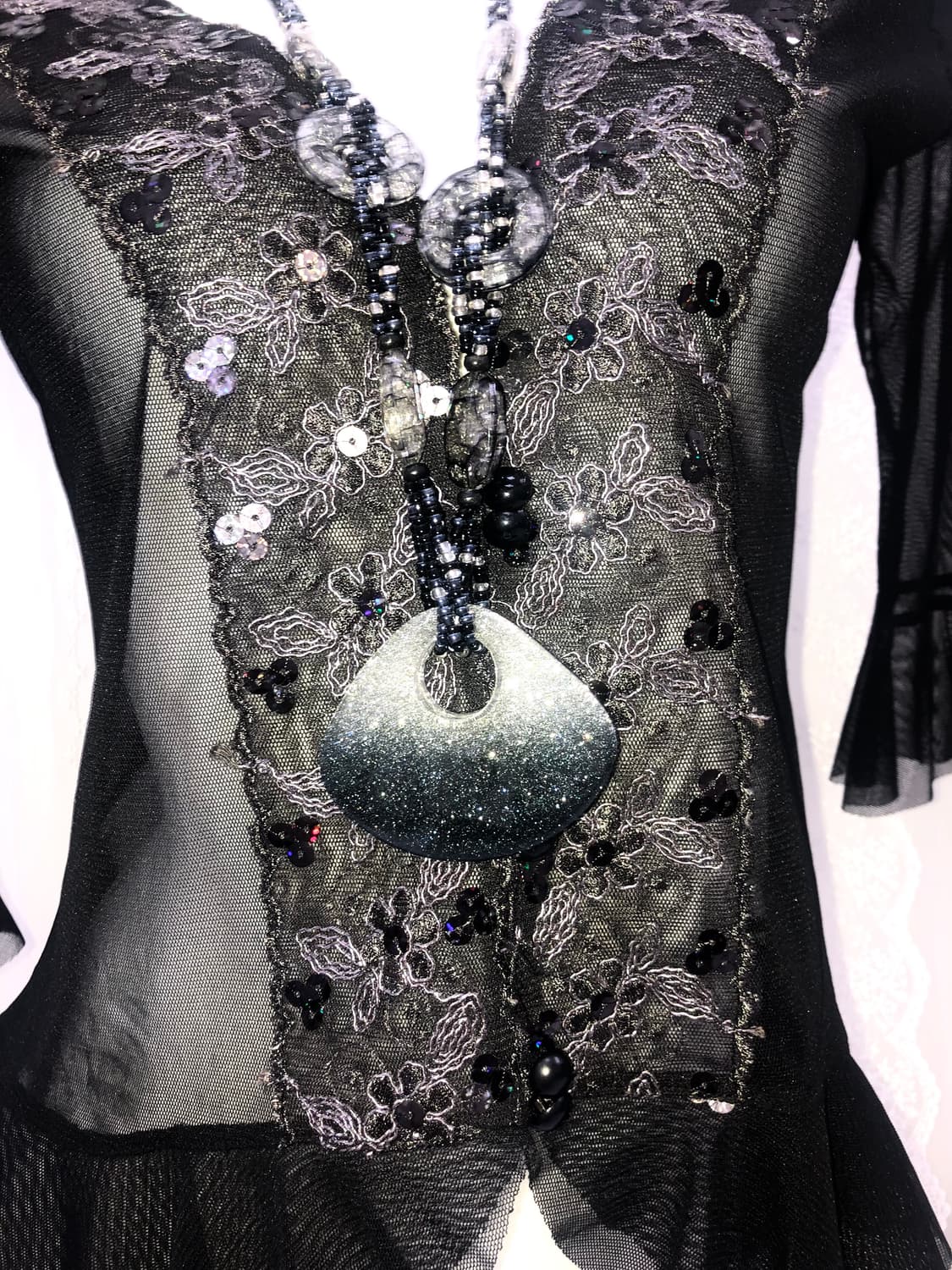 gray pearl necklace 상품이미지1