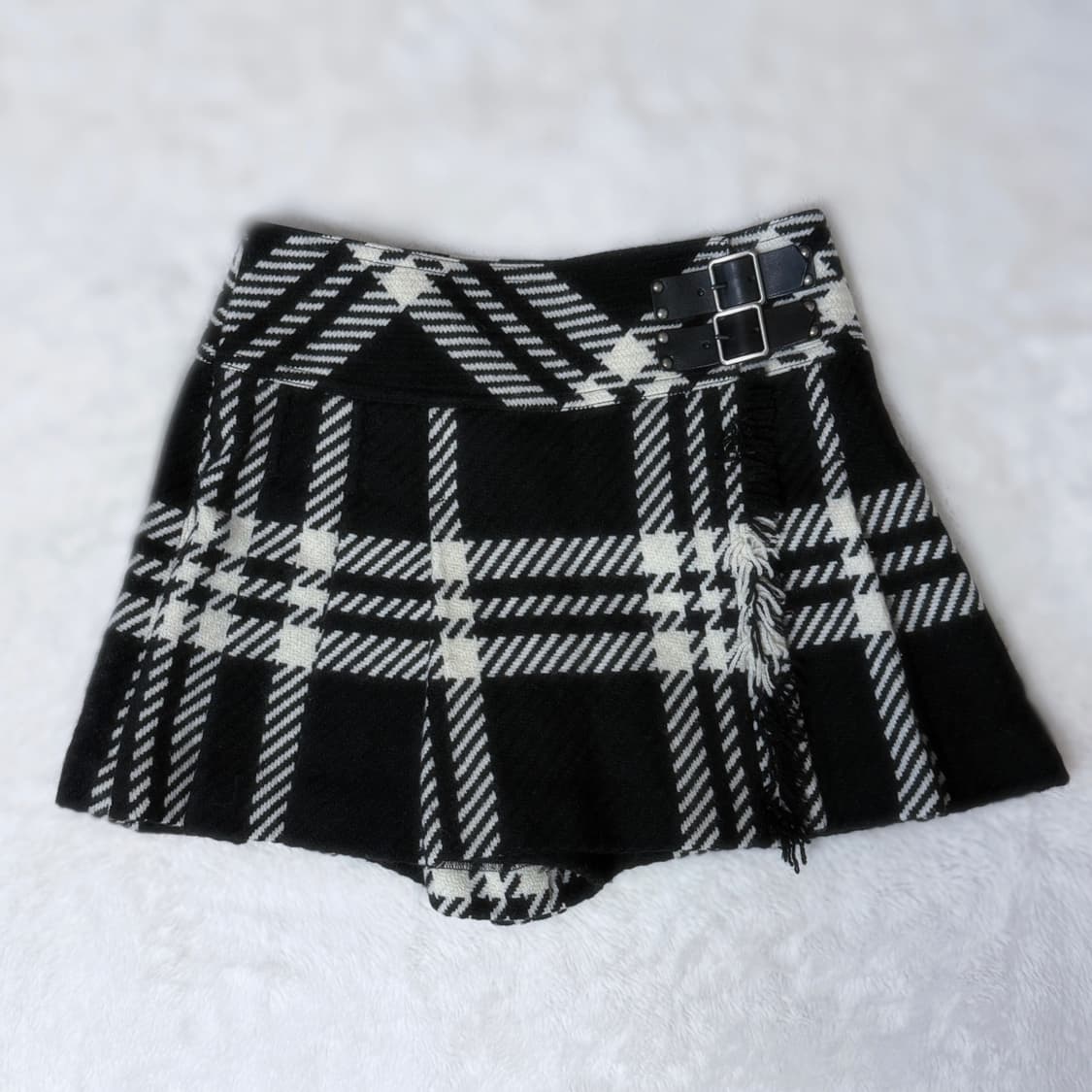 Burberry 버버리 블루라벨 나나깔 핀터깔 미니 스커트 ≽^•⩊•^≼ 상품이미지2