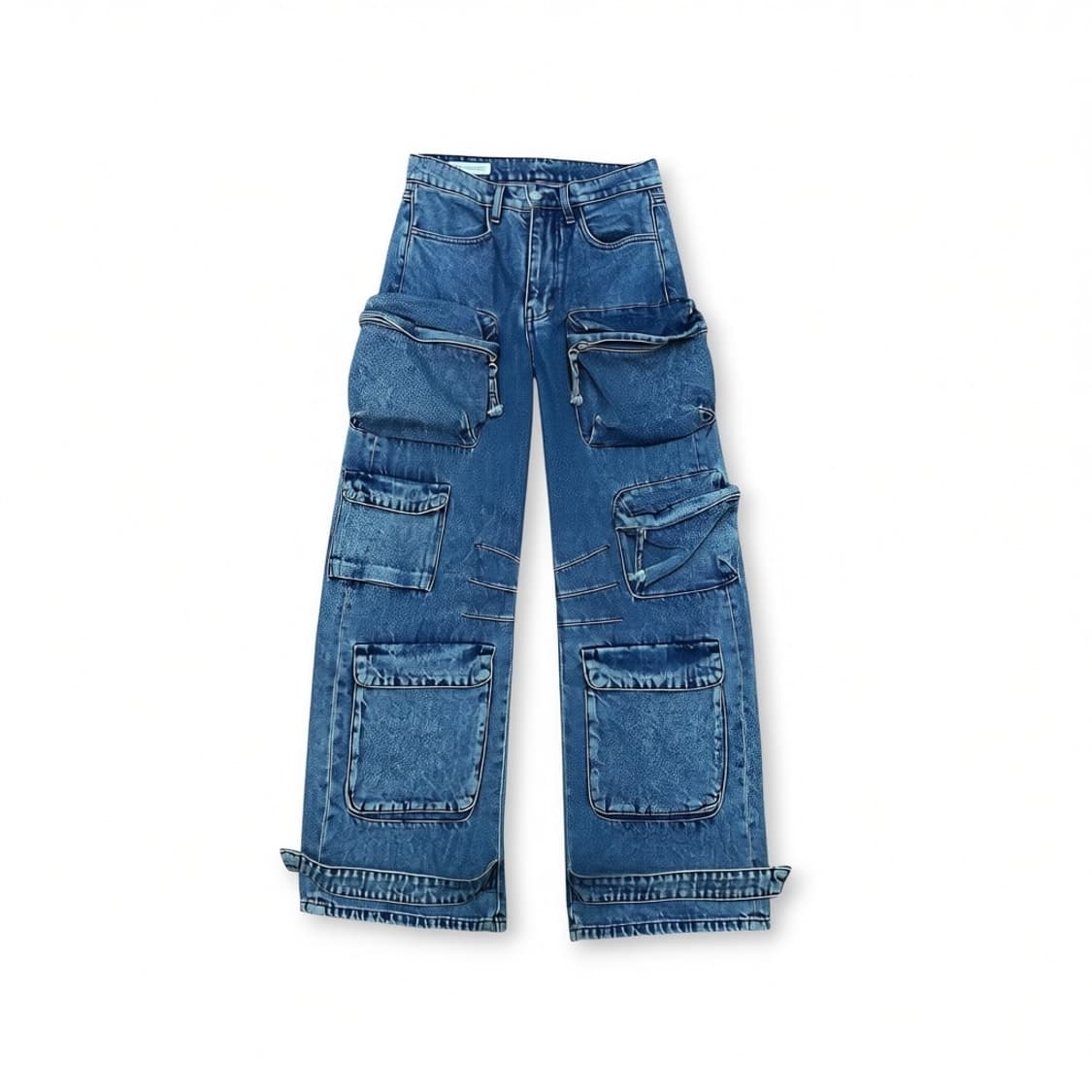 자라 유틸리티 멀티포켓 데님팬츠 상품이미지1