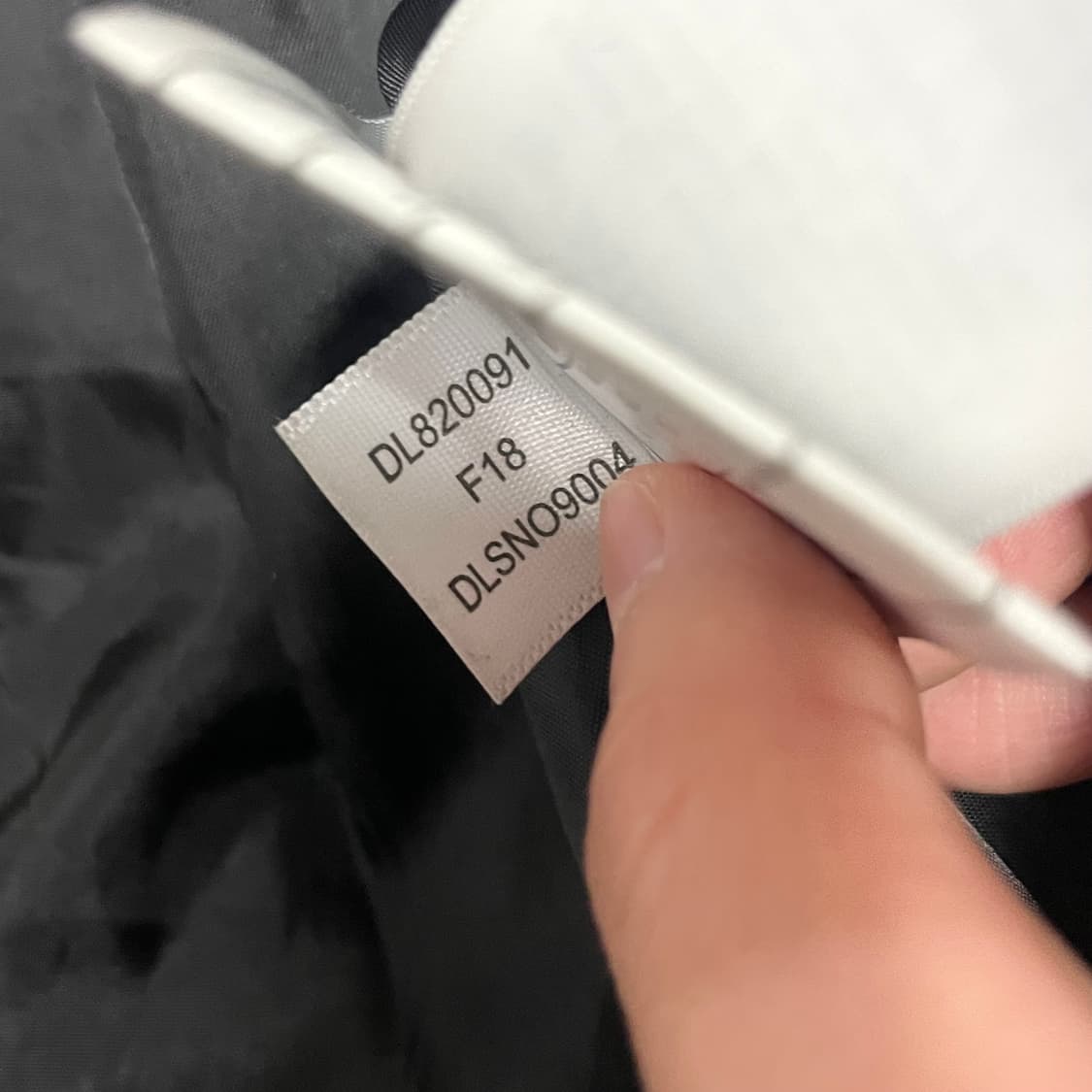 DKNY 블랙 더블지퍼 덕다운 롱패딩 여성XS 상품이미지10