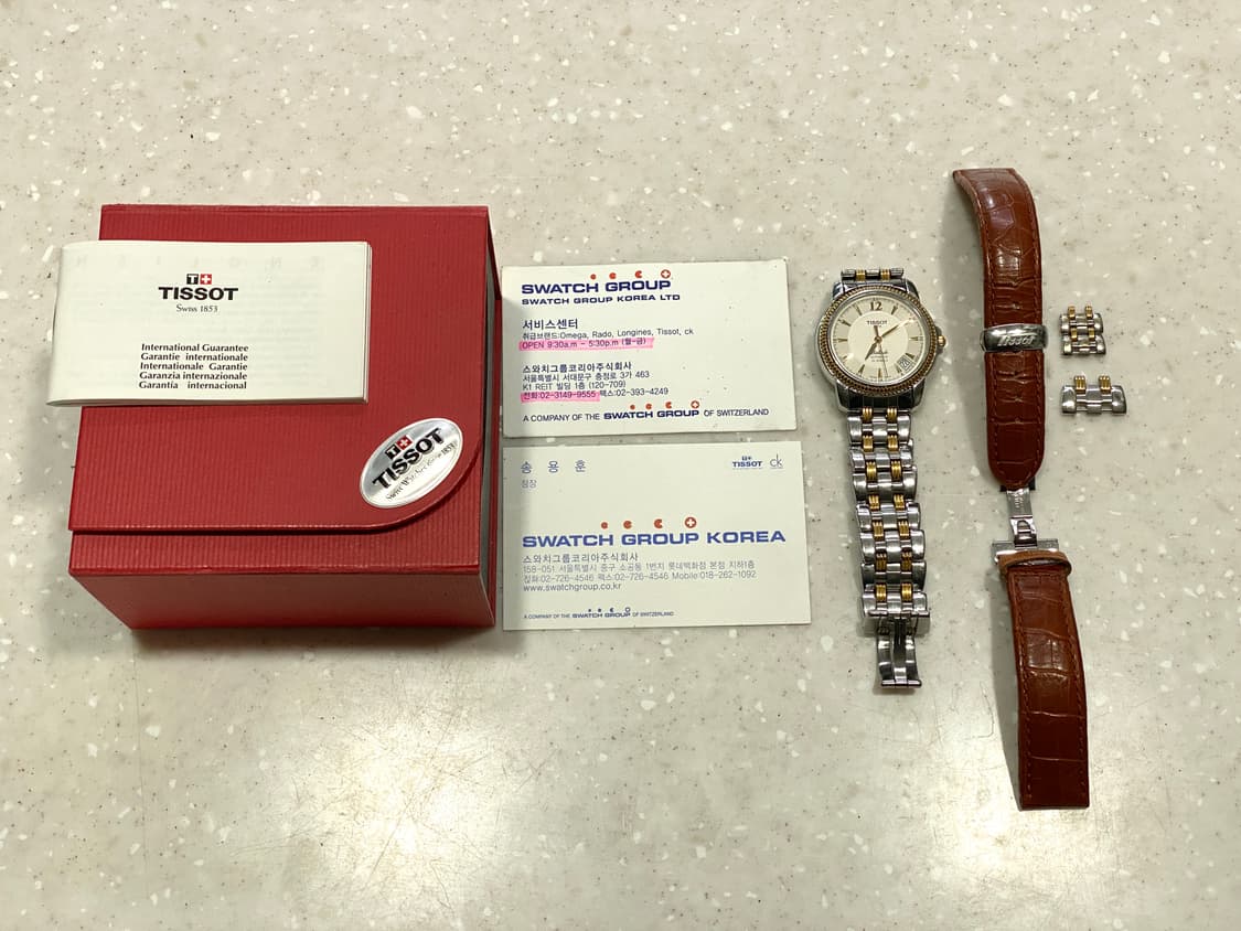 [티쏘] 정품 오토메틱 발라드 38mm 클래식 모델 상품이미지3