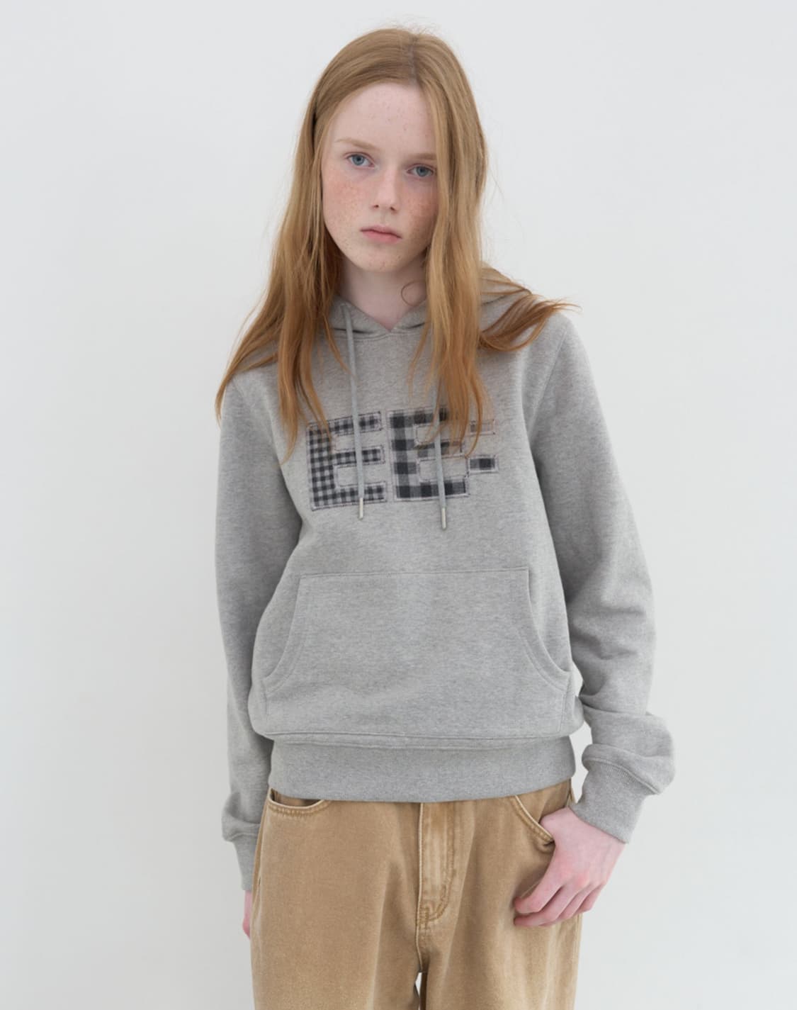 엔조블루스 픽셀 로고 후디 상품이미지1