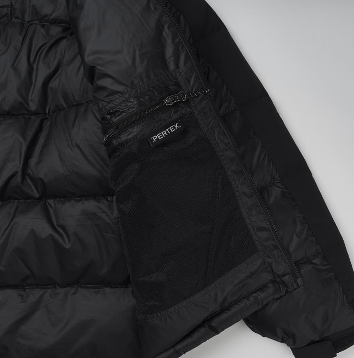 스투시 x 마운틴 하드웨어 블랙 패딩 s 상품이미지3