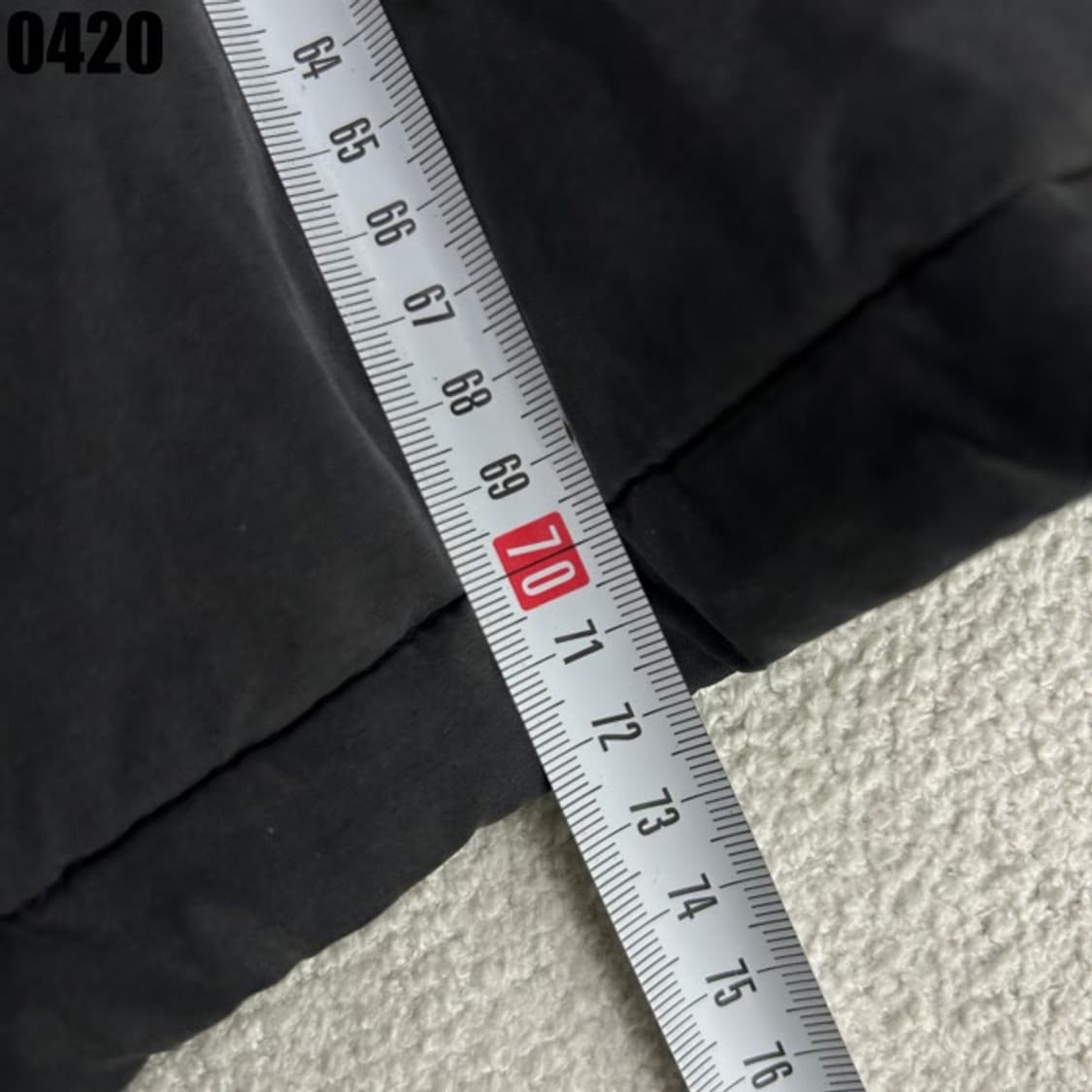 PING 남성 블랙 야상 점퍼 XL 상품이미지5