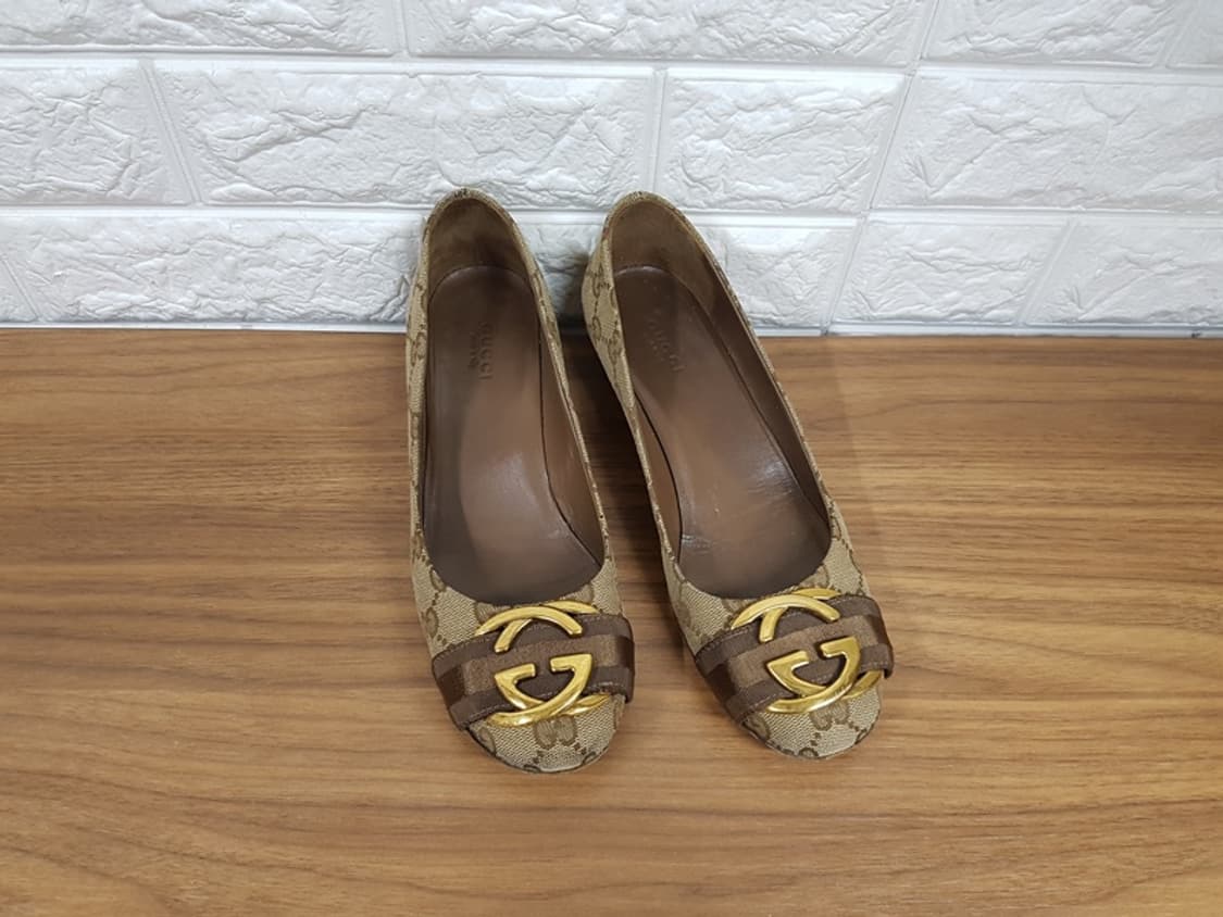 구찌 낮은굽 구두 230 (정품 247123) 통굽 상품이미지1