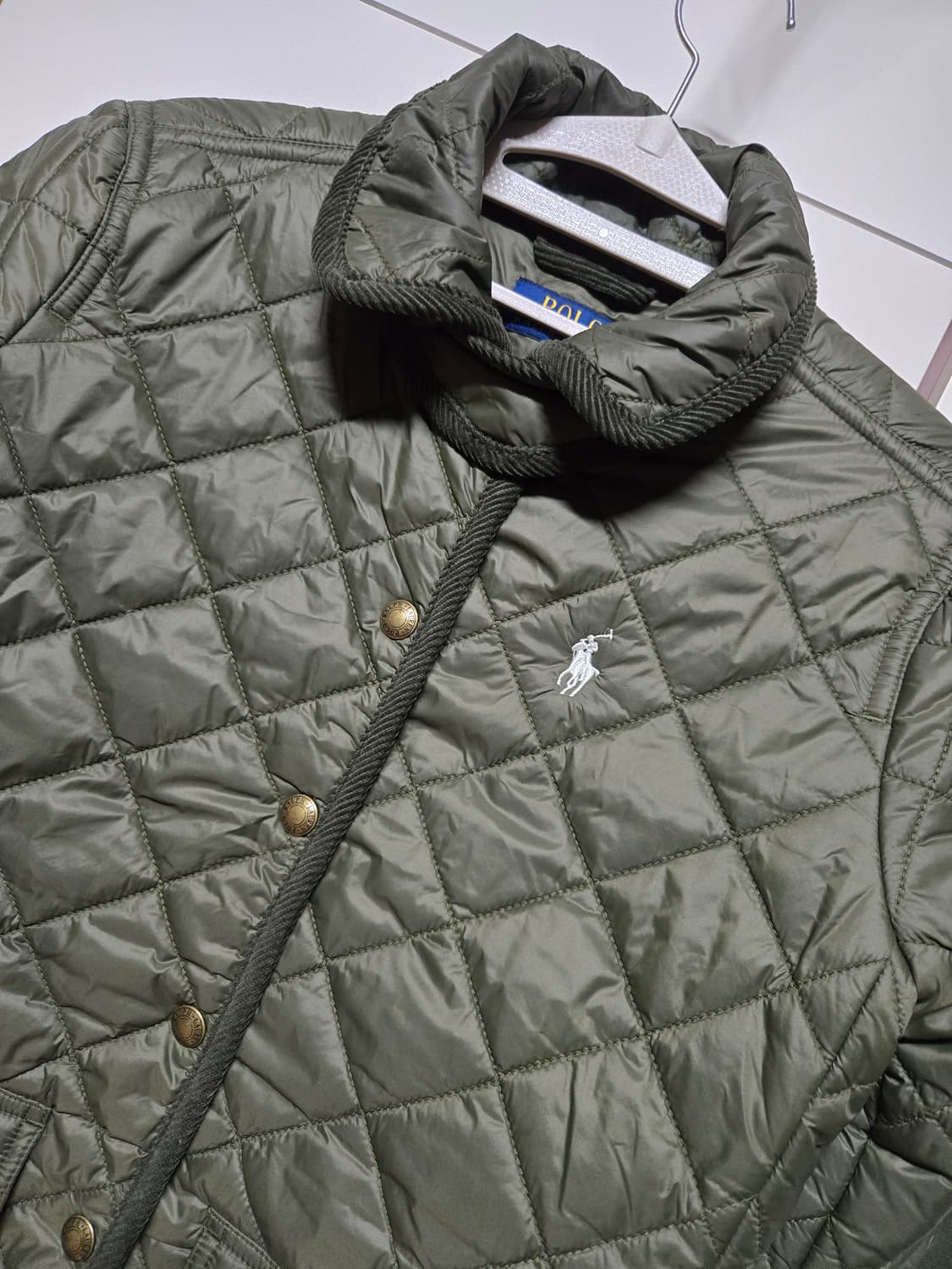 폴로 랄프로렌 여성 신형 큐알택 퀼팅 자켓 상품이미지1