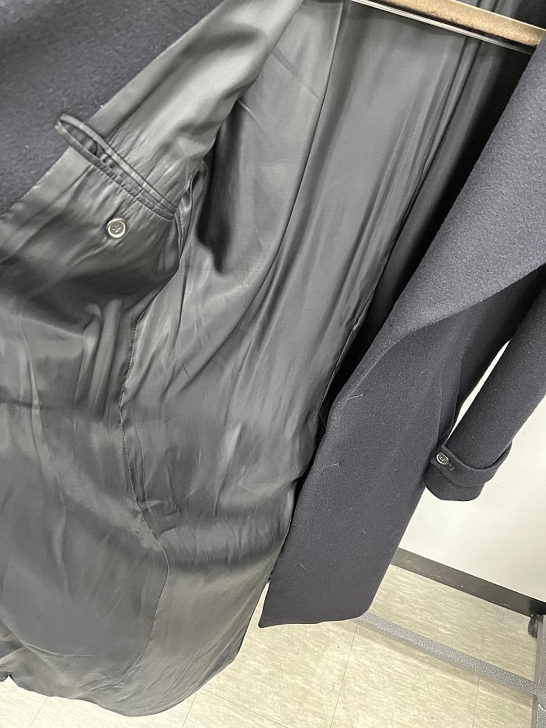 100) 산드로 울 롱코트  상품이미지6