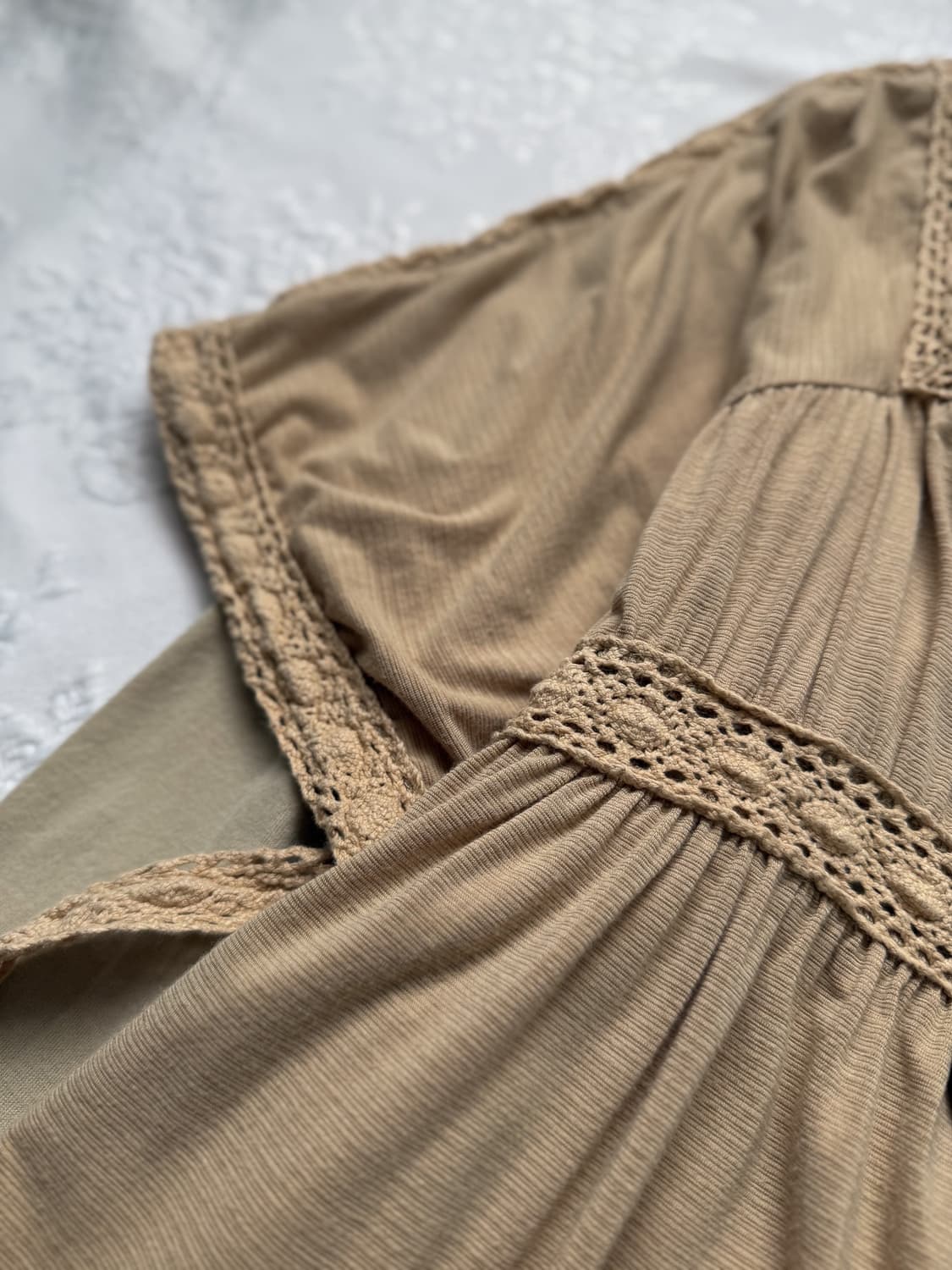 Square-neck Cotton Blouse 0290 상품이미지4