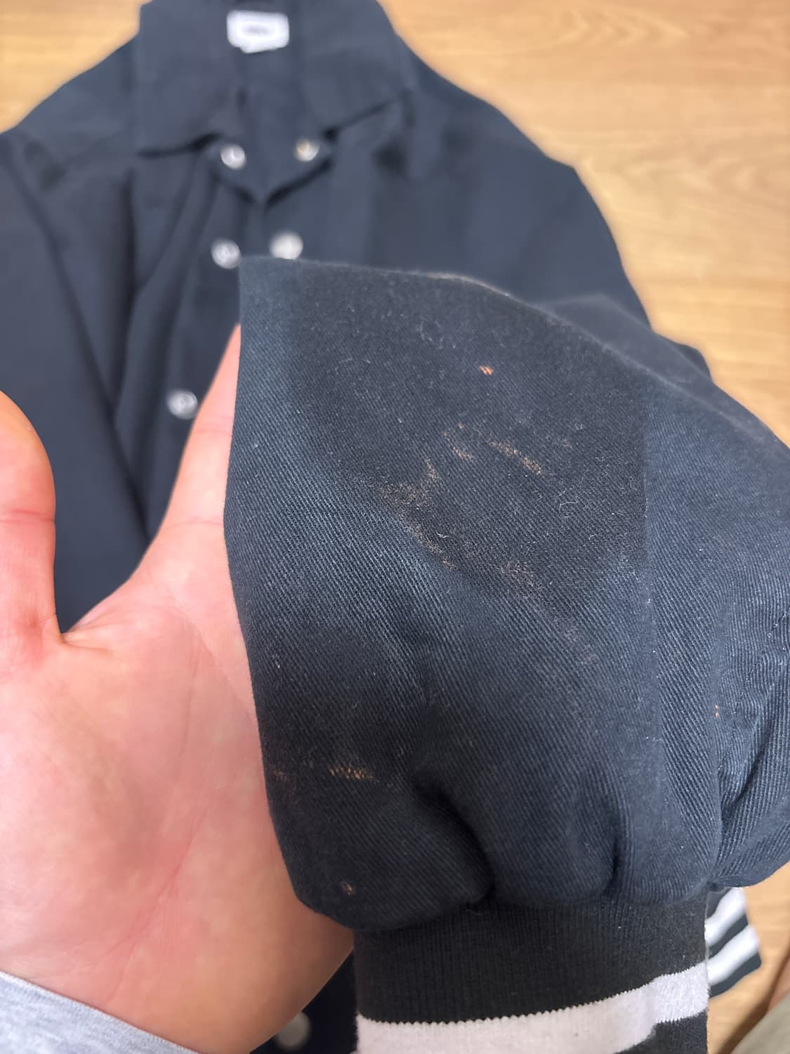 24ss OBEY 오베이 아이콘 바시티 봄버 자켓 블랙 상품이미지5