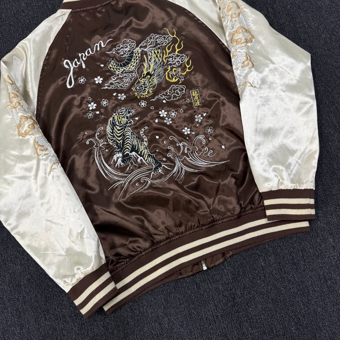 일본 오리엔탈 일심여경 자수 스카쟌 상품이미지7